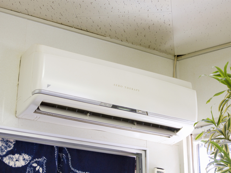 エアコンや温水式床暖房の導入で暮らしはより快適に